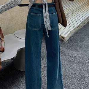 Gjbd - Women's Wide Leg Jeans 3