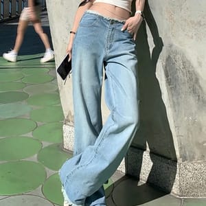 Gjbd - Women's Wide Leg Jeans 1