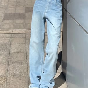 Gjbd - Women's Wide Leg Jeans 2