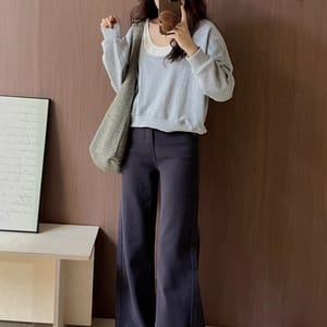 Gjbd - Women's Wide Leg Jeans 1