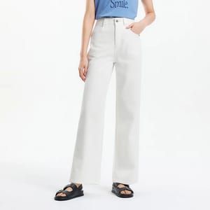 Women’s Floor-Length Wide Leg Jeans Summer Lightweight Casual Pants