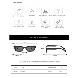 Rmm - Women's Square Sunglasses 5