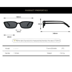 Retro Cat Eye Sunglasses for Women with Small Frames Sozo Tu - Women's Cat Eye Sunglasses 4