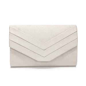 Vintage Velvet Envelope Clutch with Chain for Party Wear