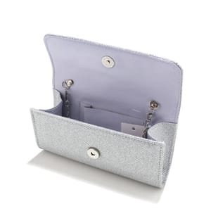 Glitter Envelope Clutch with Chain Strap for Casual Evenings Glitter Envelope Clutch with Chain Strap for Casual Evenings