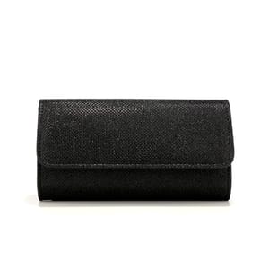 Glitter Envelope Clutch with Chain Strap for Casual Evenings