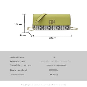 Elegant Embossed Crossbody Bag with Pure Color Box Style