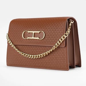 Elegant Buckle Crossbody Shoulder Bag with Large Capacity Design