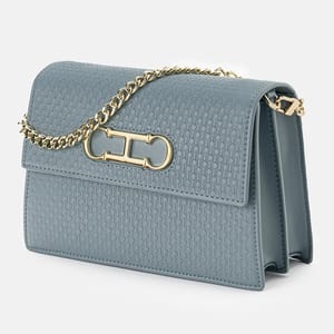 Elegant Buckle Crossbody Shoulder Bag with Large Capacity Design