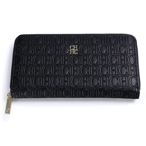Compact Women's Wallet with Letter Embossing and Coin Pocket