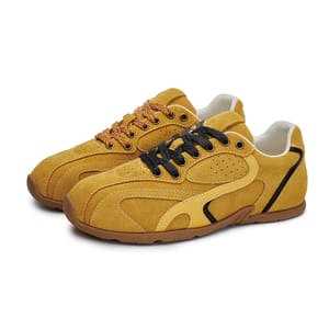 Flat Patchwork Leather Sneakers for Women’s Casual Daily Comfort