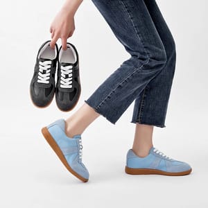 Genuine Leather Mixed Color Sneakers for Women’s Spring Comfort Aiyuqi - Women's Low Top Sneakers 1