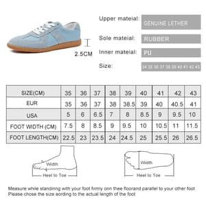Genuine Leather Mixed Color Sneakers for Women’s Spring Comfort Aiyuqi - Women's Low Top Sneakers 5