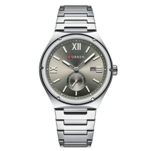 Men's Classic Stainless Steel Waterproof Quartz Watch Design