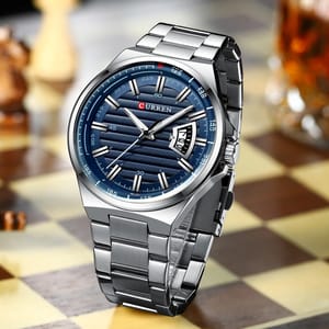 Elegant Full Steel Quartz Watch for Business and Casual Wear Elegant Full Steel Quartz Watch for Business and Casual Wear