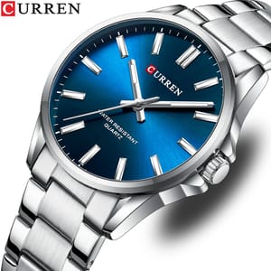 Stylish Quartz Wristwatch for Men with Luminous Display Curren - Women's Dress Watches 1