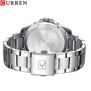 Stylish Quartz Wristwatch for Men with Luminous Display Curren - Women's Dress Watches 4