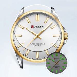 Stylish Quartz Wristwatch for Men with Luminous Display Curren - Women's Dress Watches 3