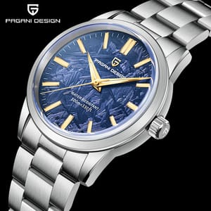 Stylish Men's Quartz Watch with Sapphire Glass and Luminous Dial Pagani Design - Men's Dress Watches 1