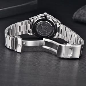 Stylish Men's Quartz Watch with Sapphire Glass and Luminous Dial Pagani Design - Men's Dress Watches 4