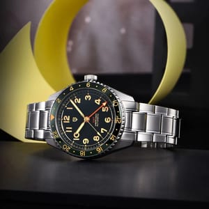 Elegant GMT Automatic Watch with Sapphire Glass and 20Bar Resistance Pagani Design - Men's Dress Watches 2