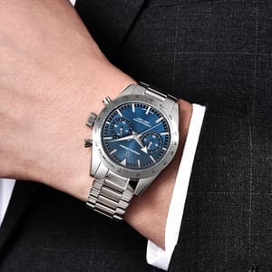 Retro Chronograph Moon Watch with Sapphire Glass and Stopwatch Pagani Design - Men's Dress Watches 2