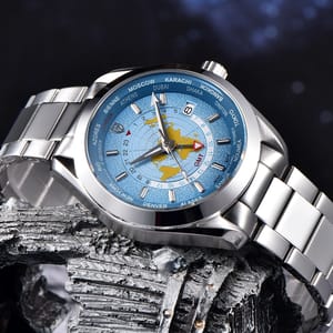 Retro Chronograph Sports Watch with GMT and Sapphire Glass Pagani Design - Men's Dress Watches 1