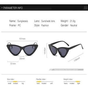 Ruisimo - Women's Cat Eye Sunglasses 4