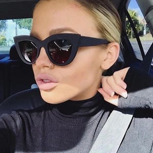 Vintage Cat Eye Sunglasses for Women with UV400 Protection Ruisimo - Women's Cat Eye Sunglasses 2