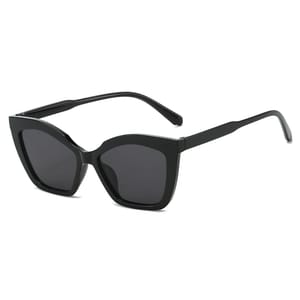 Elegant Cat Eye Rectangle Sunglasses for Women with UV400 Protection