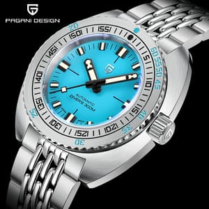 Luxury Automatic Diver Watch with Sapphire Glass and Calendar