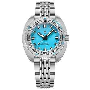 Luxury Automatic Diver Watch with Sapphire Glass and Calendar