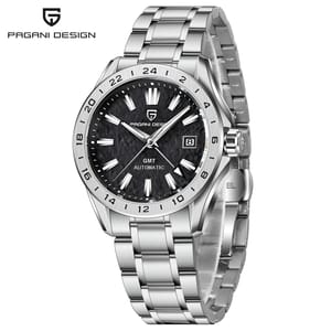 Luxury Desert Texture GMT Watch for Men with Sapphire