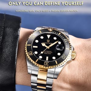 Luxury Diver Automatic Watch with Sapphire Glass and Screw Crown Pagani Design - Women's Dress Watches 3