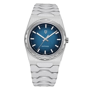 Ultra-Thin Business Quartz Watch with Sapphire Crystal Glass