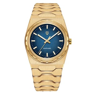 Ultra-Thin Business Quartz Watch with Sapphire Crystal Glass