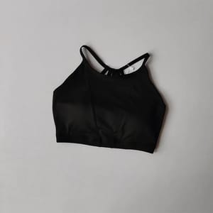 High-Impact Sports Bra with Y-Strap and Quick-Dry Fabric