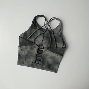 Shockproof Running and Yoga Bra with Beauty Back Design
