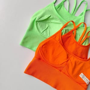 High Support Yoga Vest Bra with Quick-Dry Breathable Fabric