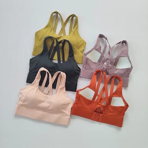 High-Impact Sports Bra with Quick-Dry and Supportive Fit