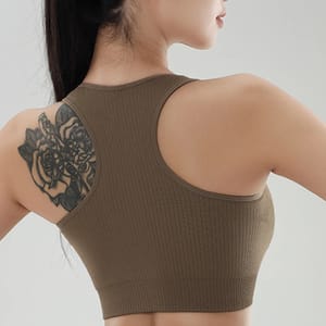 Breathable Quick-Dry Sports Bra for Yoga and Fitness