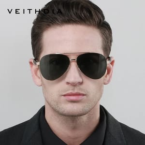 Veithdia - Men's Aviator Sunglasses 2