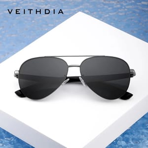Veithdia - Men's Aviator Sunglasses 3