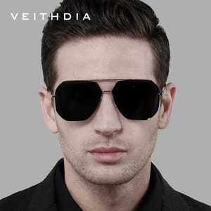 Veithdia - Men's Aviator Sunglasses 2