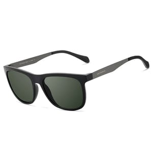 Retro Square Polarized Sunglasses with UV400 Protection Lens