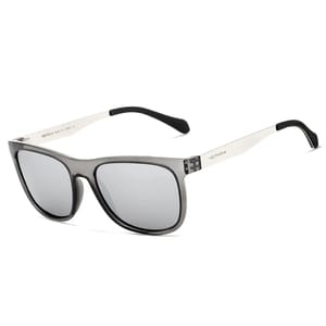 Retro Square Polarized Sunglasses with UV400 Protection Lens