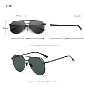 Veithdia - Men's Aviator Sunglasses 5