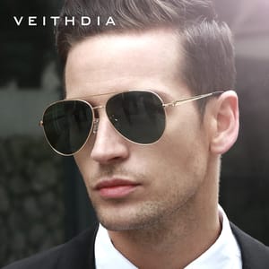 Veithdia - Men's Aviator Sunglasses 1