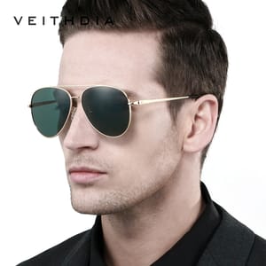 Veithdia - Men's Aviator Sunglasses 4