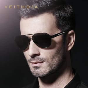 Veithdia - Men's Aviator Sunglasses 3